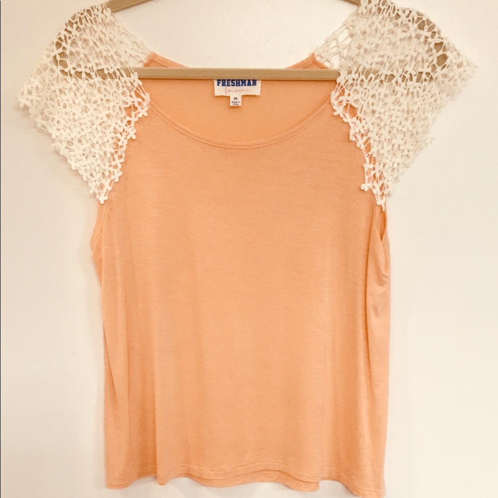 Laced Sleeve Blouse